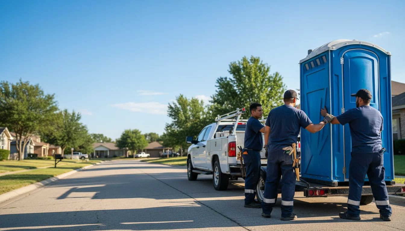 Portable Toilet Rental in Jacksonville, IL near me